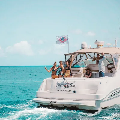 a small boat in a body of water