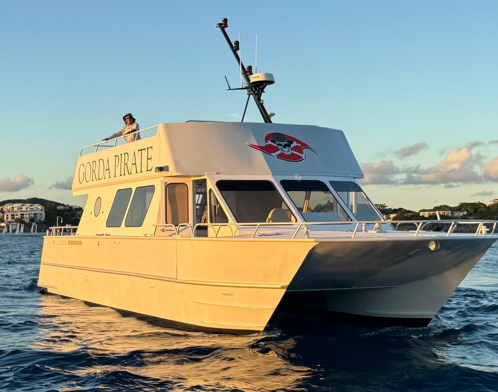 a boat that is floating in the water