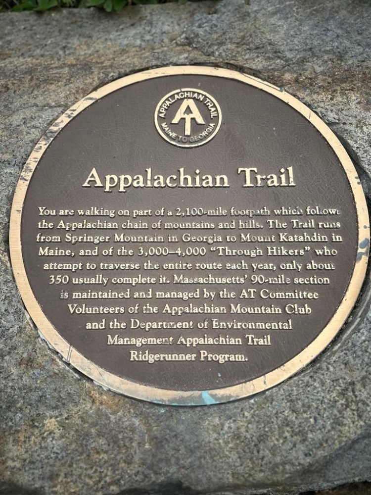 a plaque on a wall