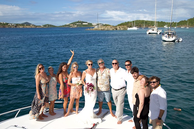 a group of people in a boat on a body of water