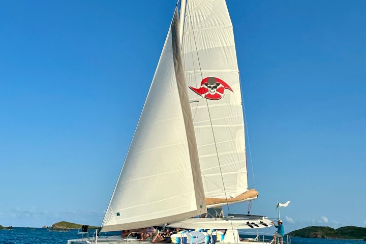a large ship in a body of water
